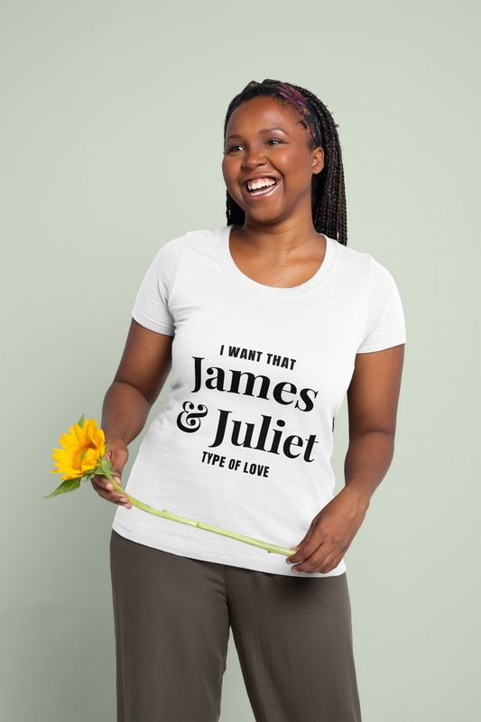 LOSTIE TEE: I WANT THAT JAMES & JULIET TYPE OF LOVE